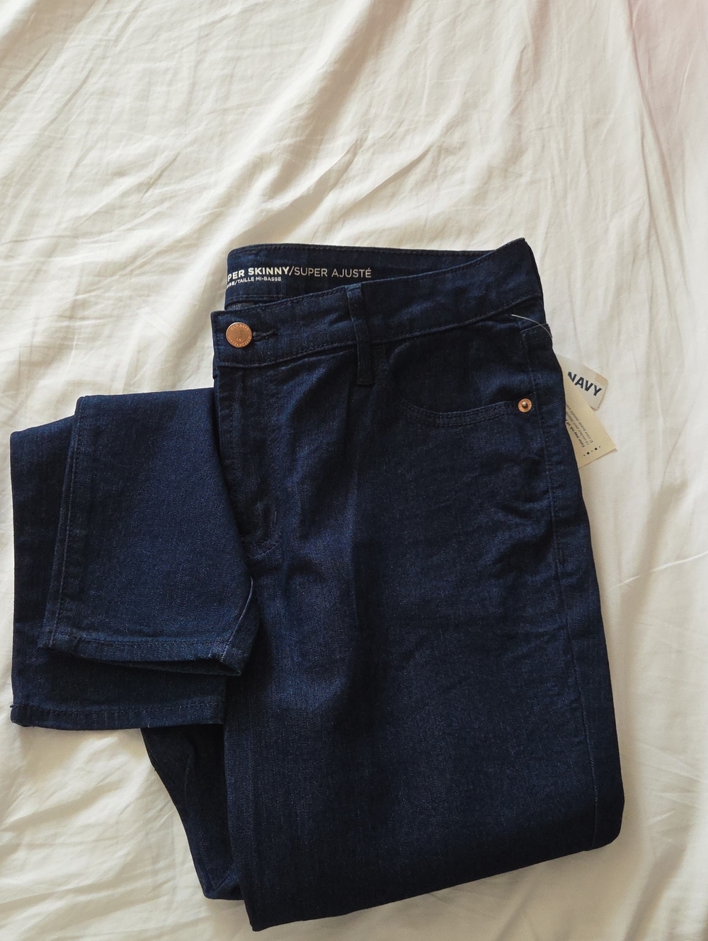 Old Navy Super Skinny Jeans in Dark Navy
